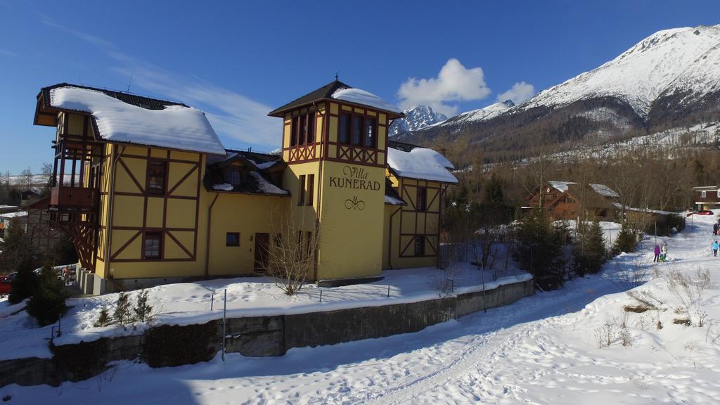 Pension Villa Kunerad Vysoké Tatry Exteriör bild
