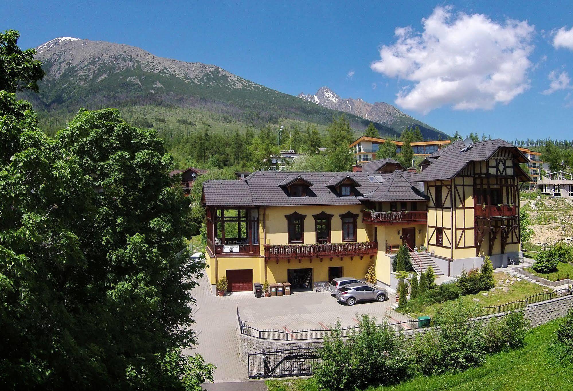 Pension Villa Kunerad Vysoké Tatry Exteriör bild
