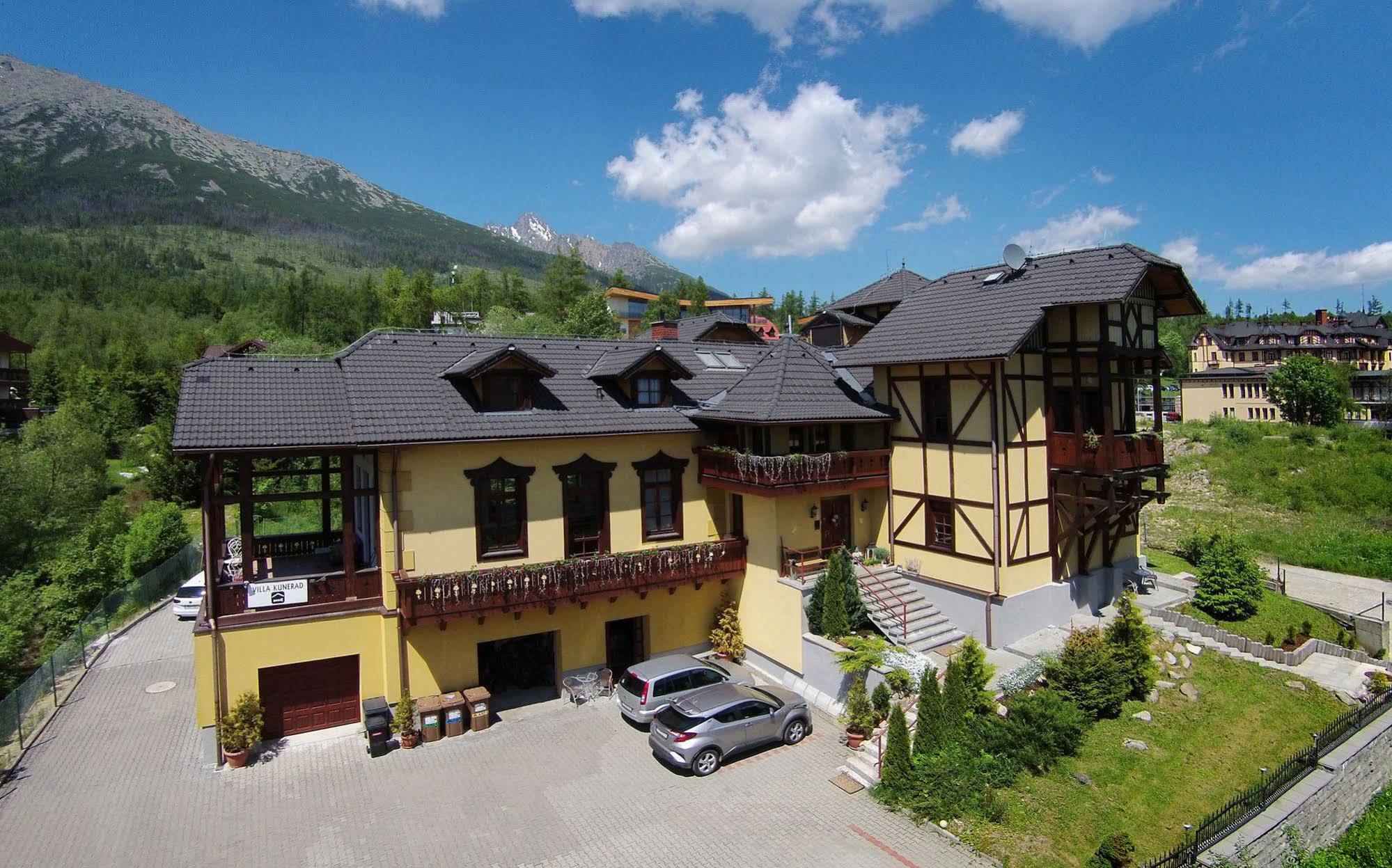 Pension Villa Kunerad Vysoké Tatry Exteriör bild