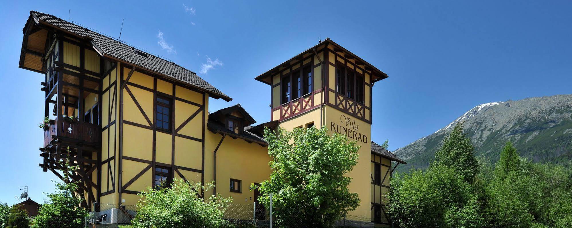 Pension Villa Kunerad Vysoké Tatry Exteriör bild