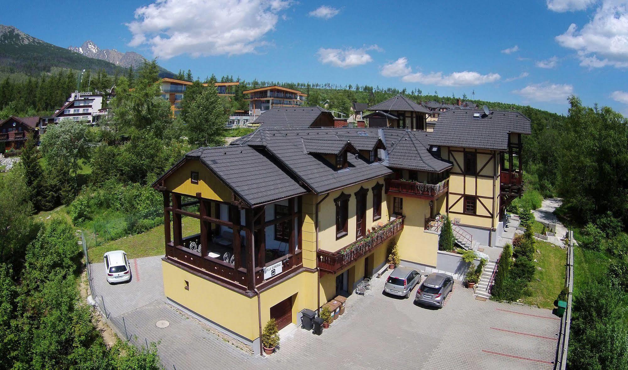Pension Villa Kunerad Vysoké Tatry Exteriör bild