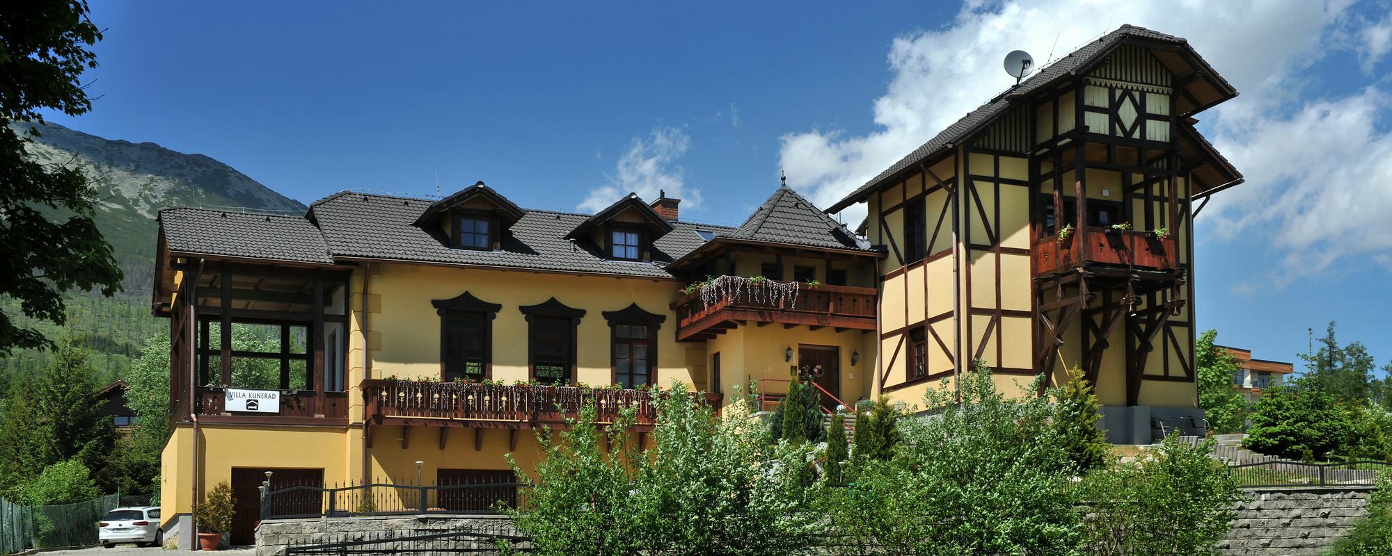 Pension Villa Kunerad Vysoké Tatry Exteriör bild